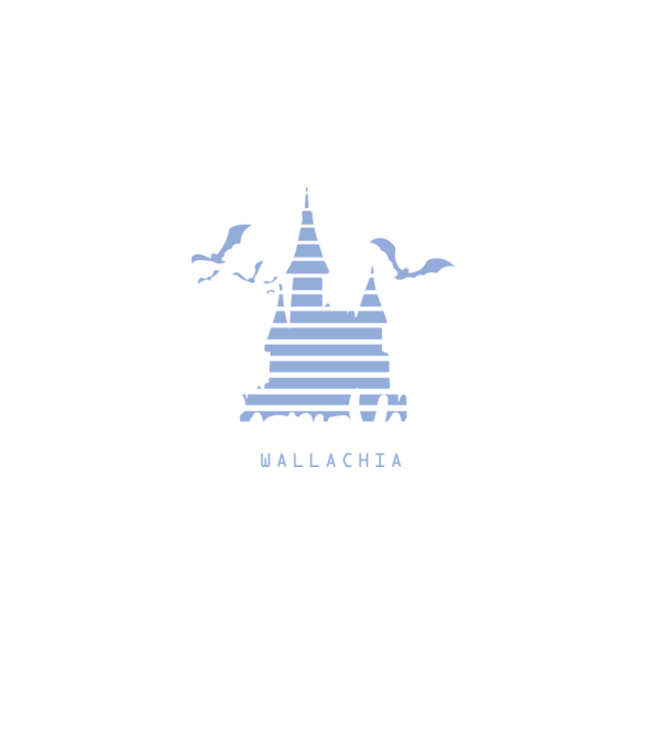 România CastleVania model negru pe tricou