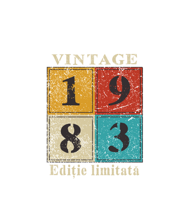 1983 - Ediție limitată model alb pe tricou