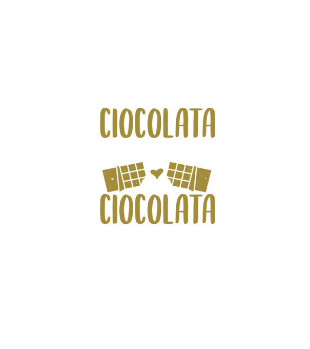 ciocolata nu pune întrebări, ciocolata înțelege model negru pe tricou