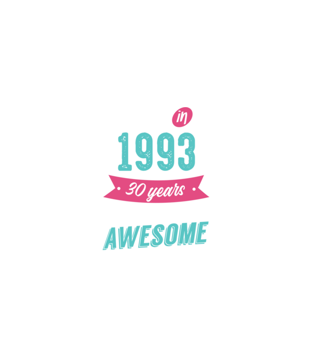 Made in 1993 model negru pe tricou