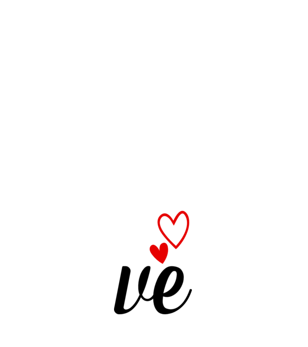 Cuplu LOVE model negru pe tricou
