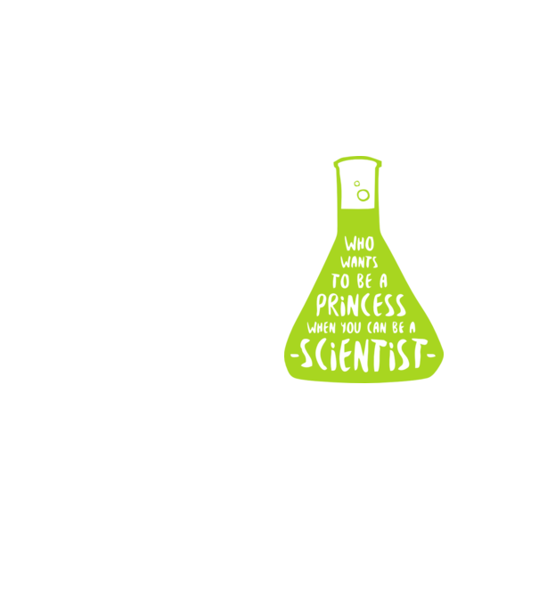 Poți fi un om de știință model galben neon pe tricou