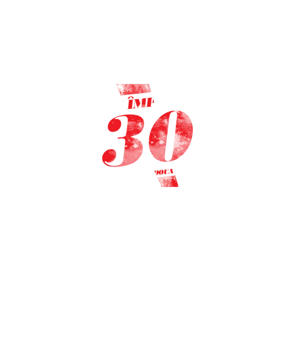 Am împlinit 30 ani pentru a doua oară model negru pe tricou