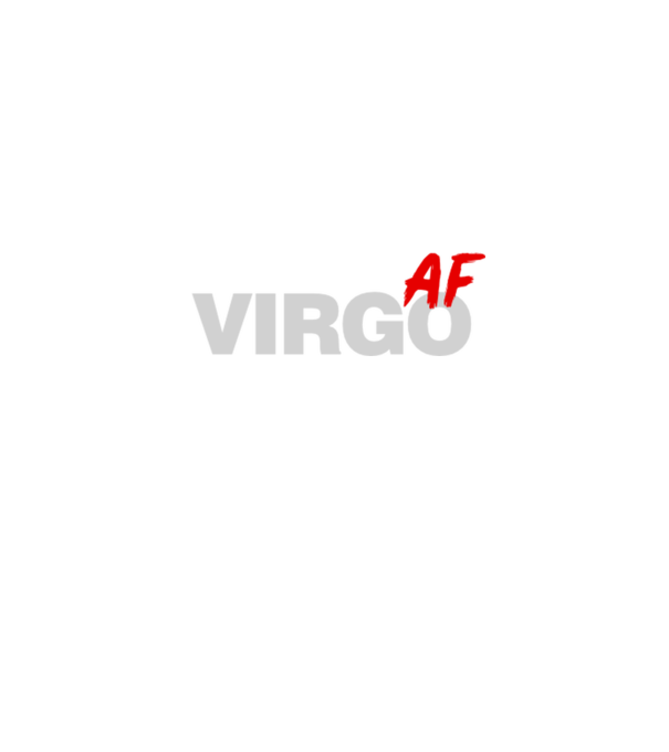 VIRGO as fuck model negru pe tricou