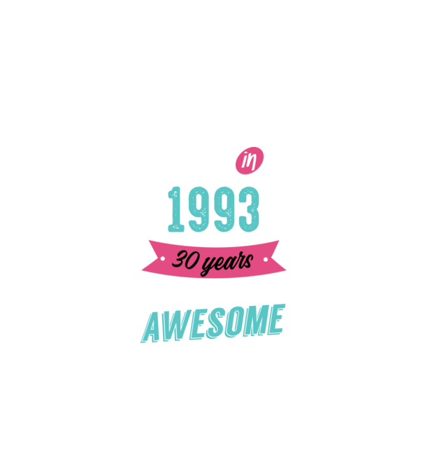 MADE IN 1993 model negru pe tricou