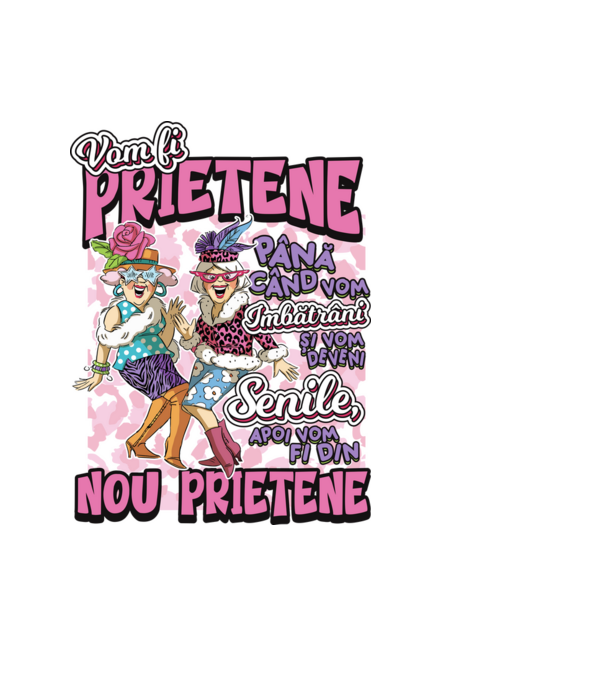 Nou prietene model albastru deschis pe tricou
