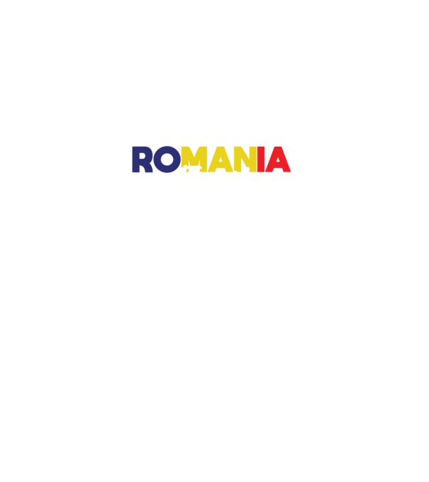 Romania forever model negru pe tricou