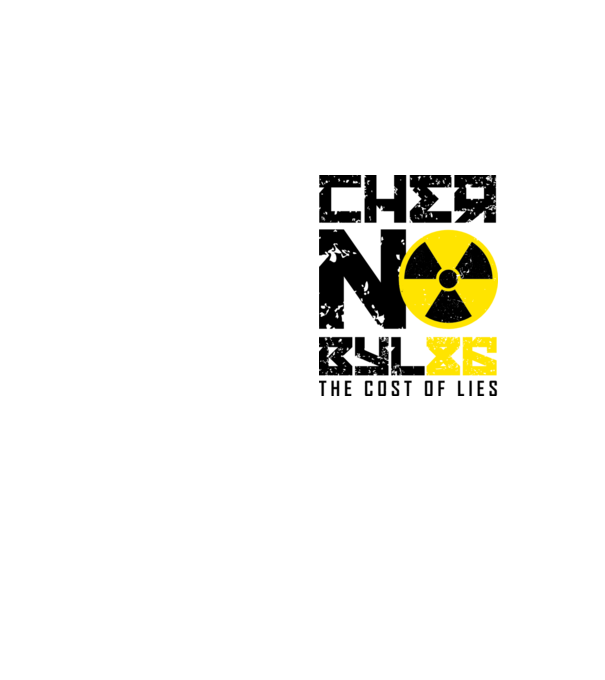 'Chernobyl ''86' model galben neon pe tricou