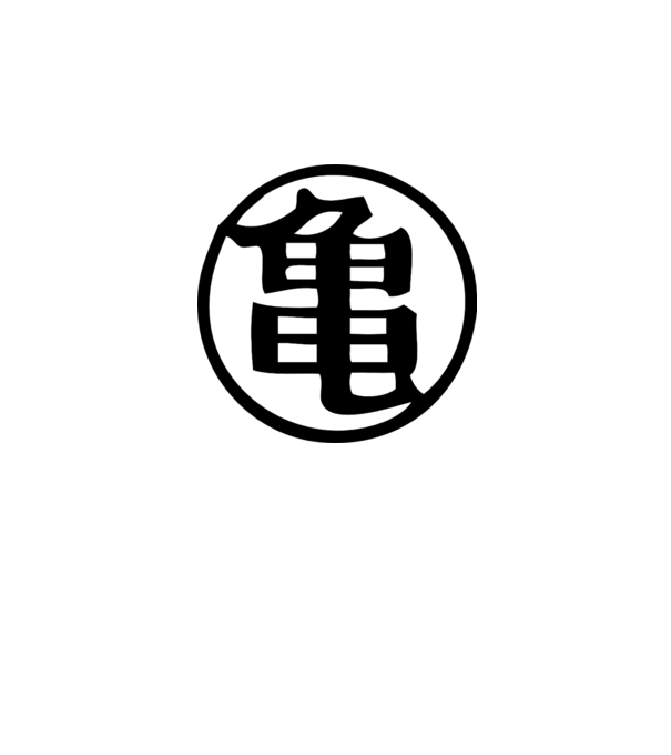 Dragon Ball Z logo model negru pe tricou