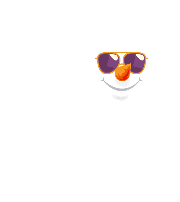 Snowman face model galben neon pe tricou