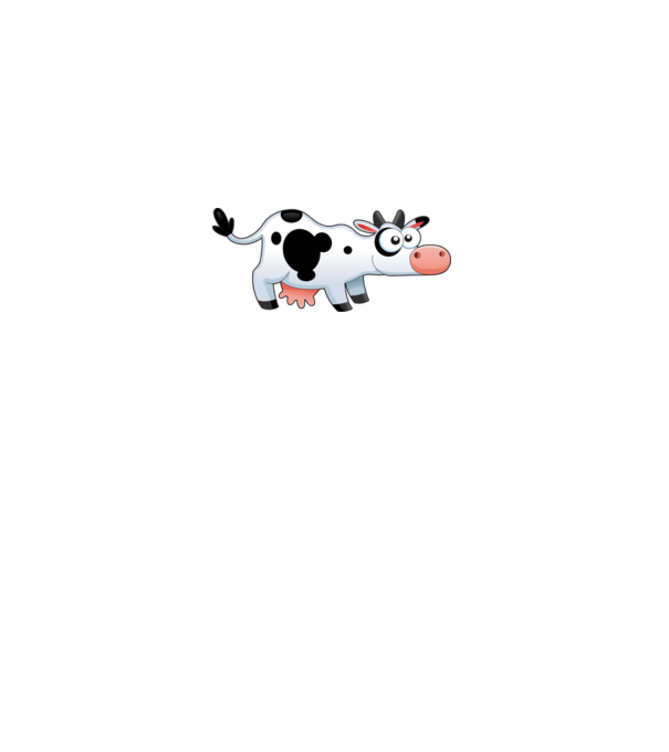 Cow model albastru închis pe tricou