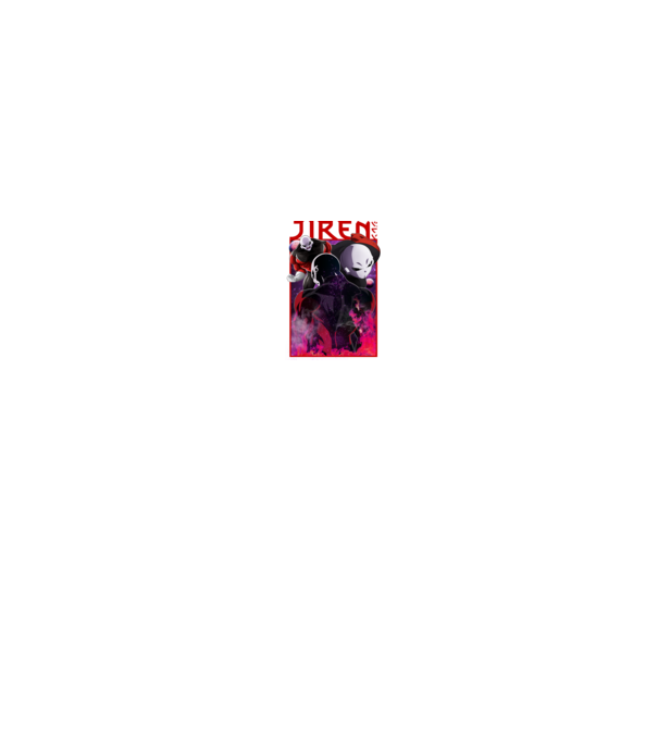 jiren dragonball model negru pe tricou