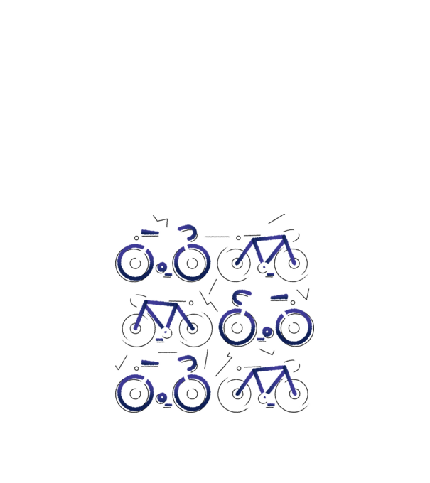 Bikes model nisipiu pe tricou