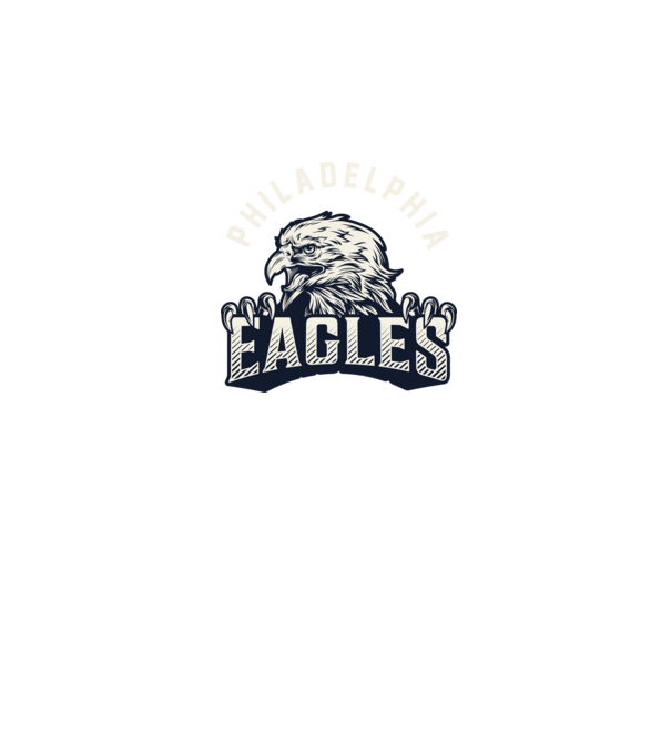 Philadelphia Eagles model roz pe tricou
