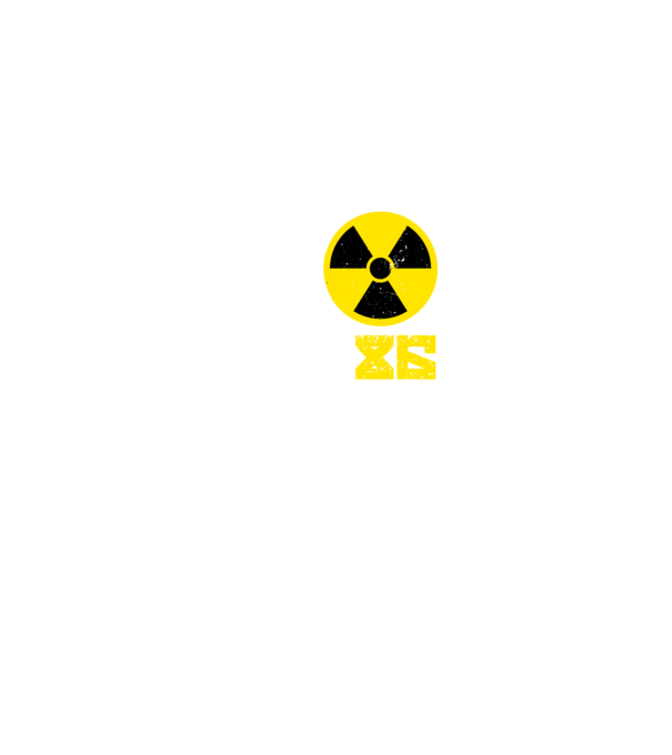 'Chernobyl ''86 3 culori' model gri pe tricou