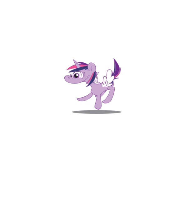 ugly my little pony model gri pe tricou