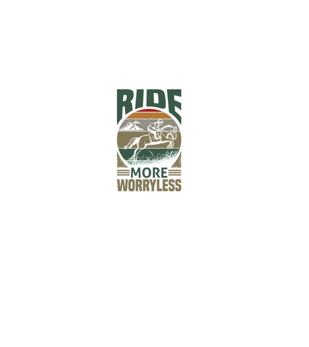 ride more model negru pe tricou