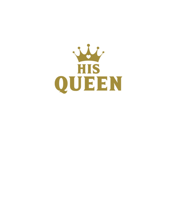 His Queen model verde neon pe tricou
