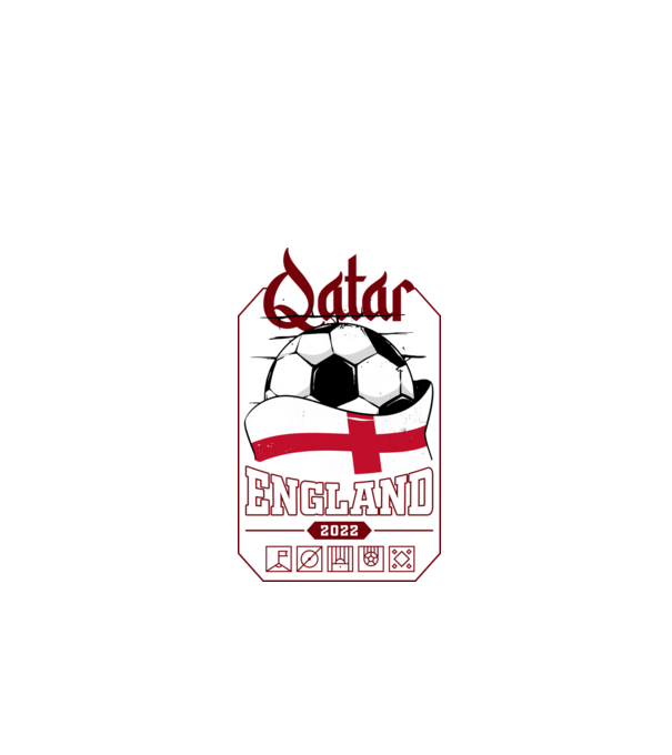 Qatar teams England model negru pe tricou