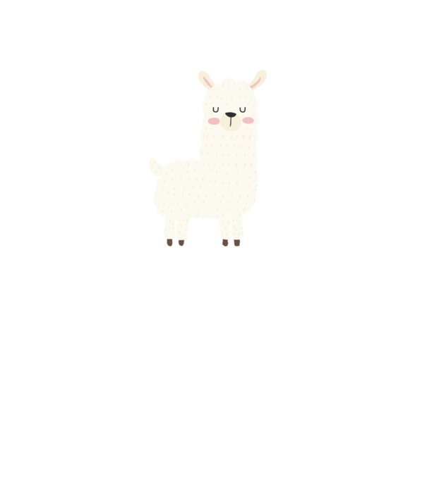 Alpaca model roz deschis pe tricou