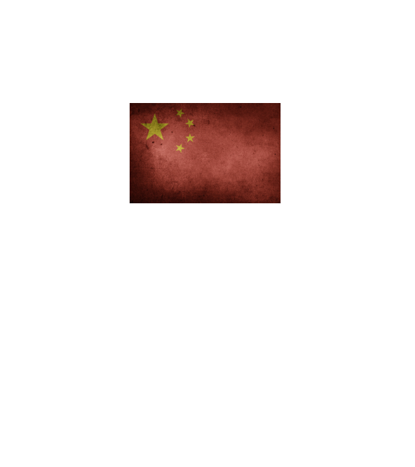 CHINA model gri închis pe tricou