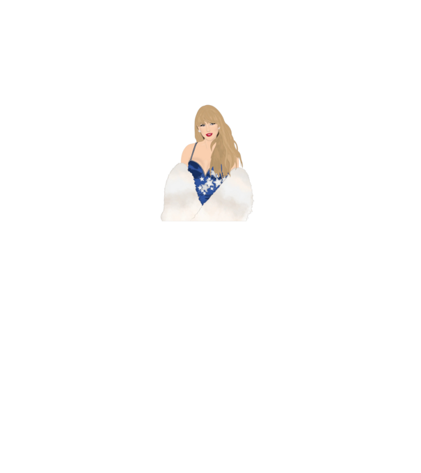 Taylor Swift blue model gri pe tricou