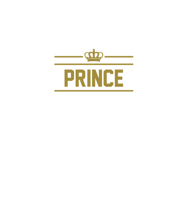 Prince model negru pe tricou