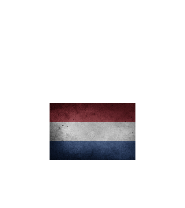 NETHERLANDS model negru pe tricou