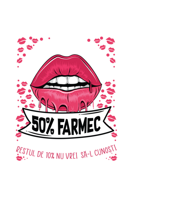 Sunt născută în iulie - 50% farmec - 40% nebunii și umor - Restul de 10% nu vrei să-l cunoști model negru pe tricou