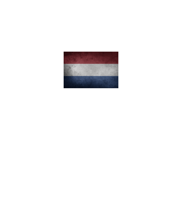 NETHERLANDS model negru pe tricou