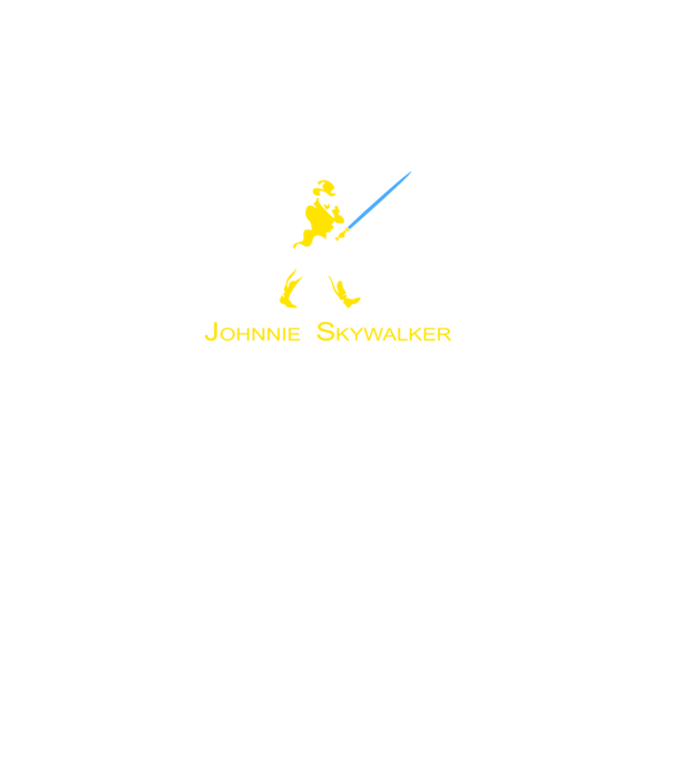 Johnnie Skywalker model negru pe tricou