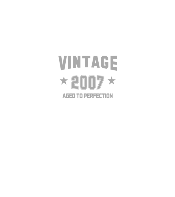 Vintage - 2007 model roșu pe tricou