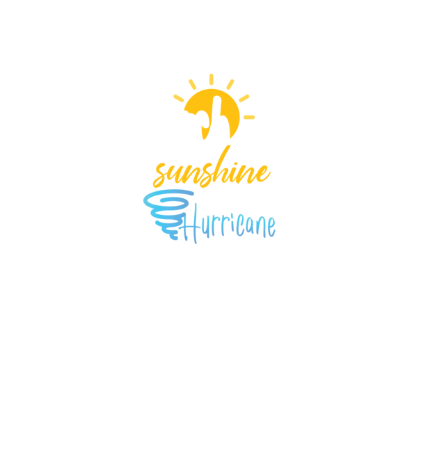 March Girls are Sunshine mixed with a little Hurricane model negru pe tricou