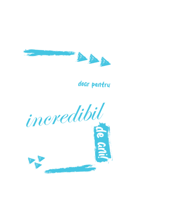 Nu trebuie să fii gelos 35 de ani model alb pe tricou