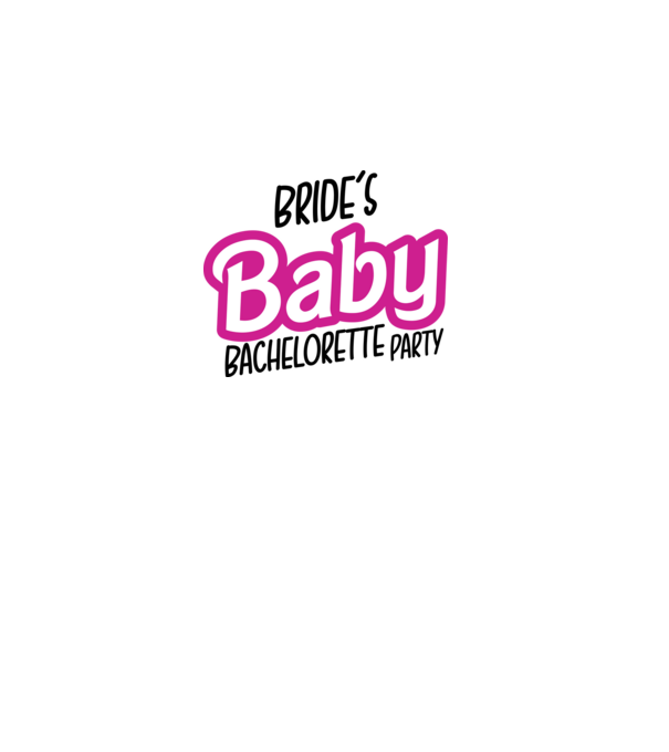 Bride Barbies baby model alb pe tricou