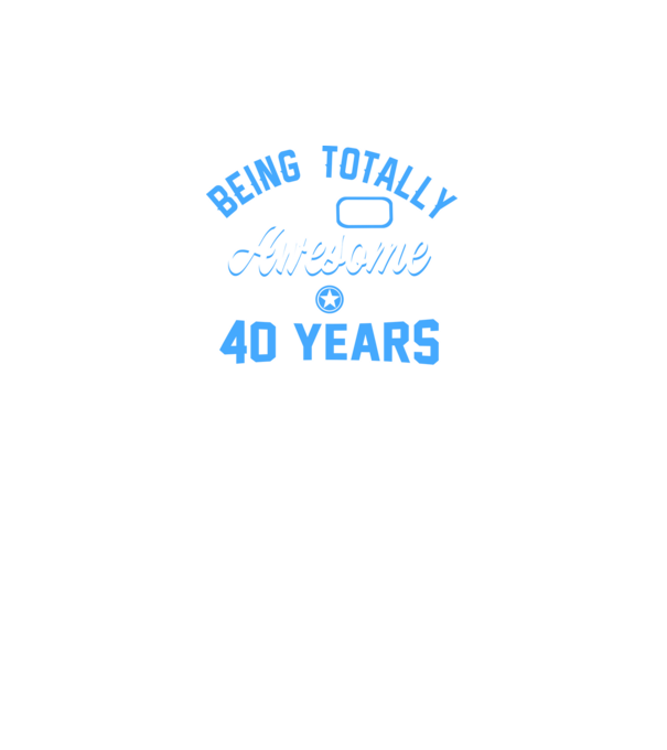 Being totally awesome 40 model negru pe tricou