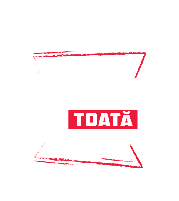 Toată luna MARTIE model alb pe tricou