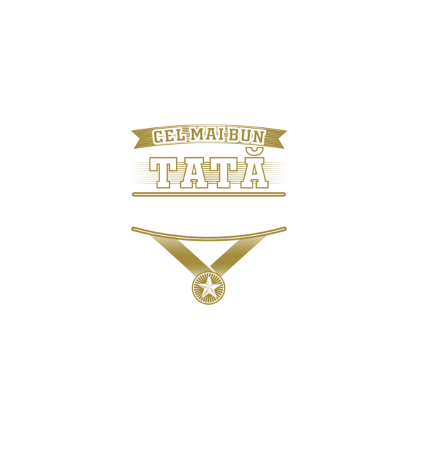 CEL MAI BUN Tată Apicultor model negru pe tricou