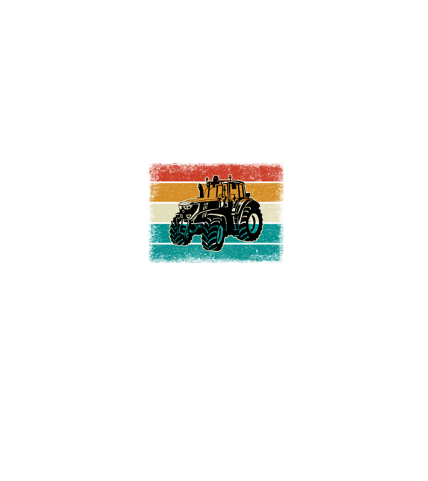 TRACTOR model negru pe tricou