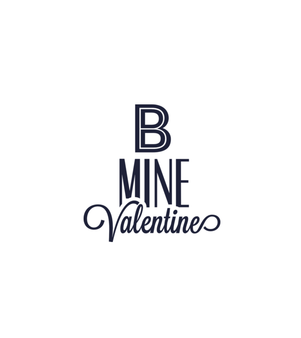 Be my Valentine! model alb pe tricou