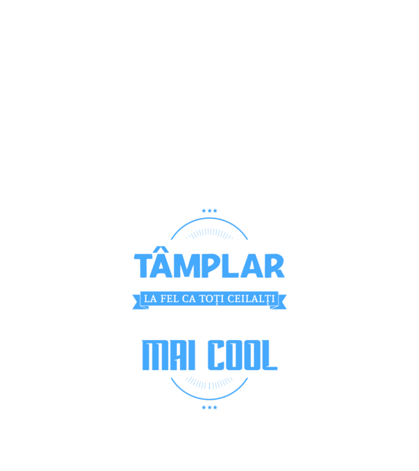 Sunt tâmplar, la fel ca toți ceilalți, dar mult mai cool model negru pe tricou
