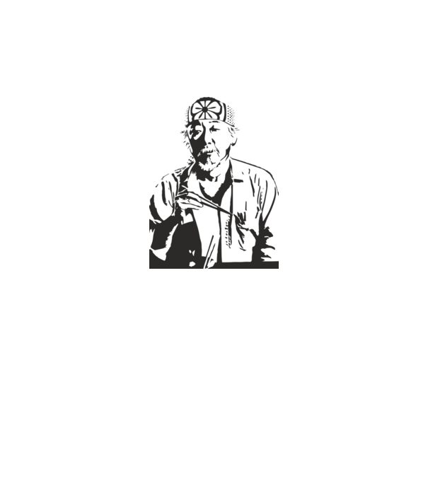 Miyagi cobra kai model alb pe tricou