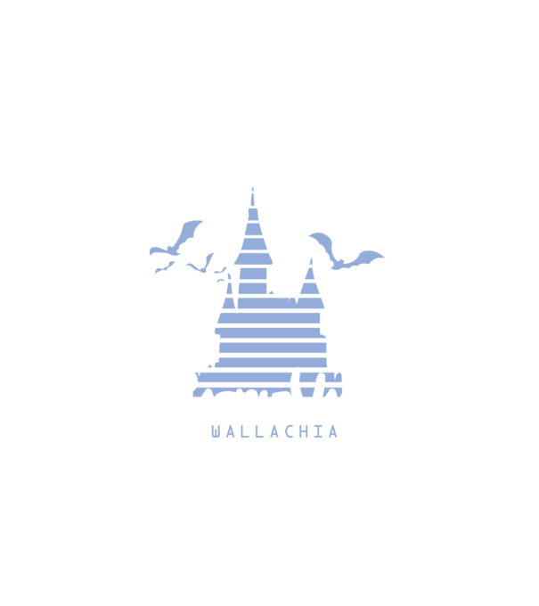 România CastleVania model negru pe tricou