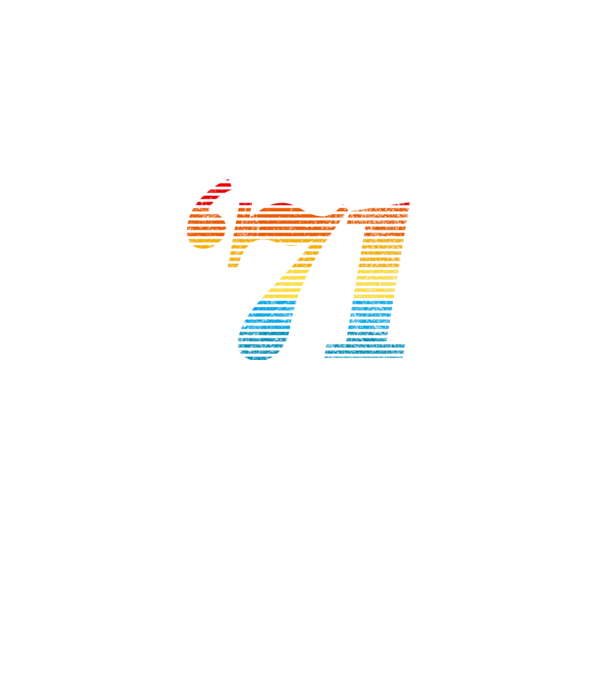Retro Birthday 1971 model alb pe tricou