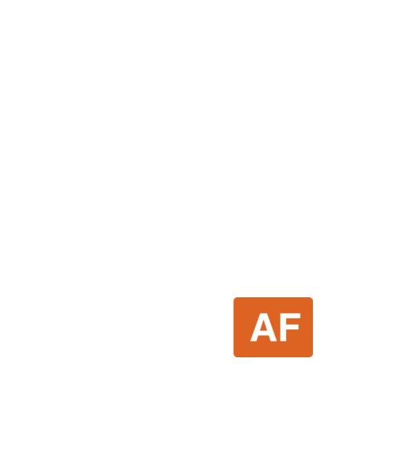Single AF model negru pe tricou