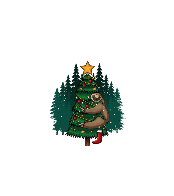 Christmas model alb pe tricou