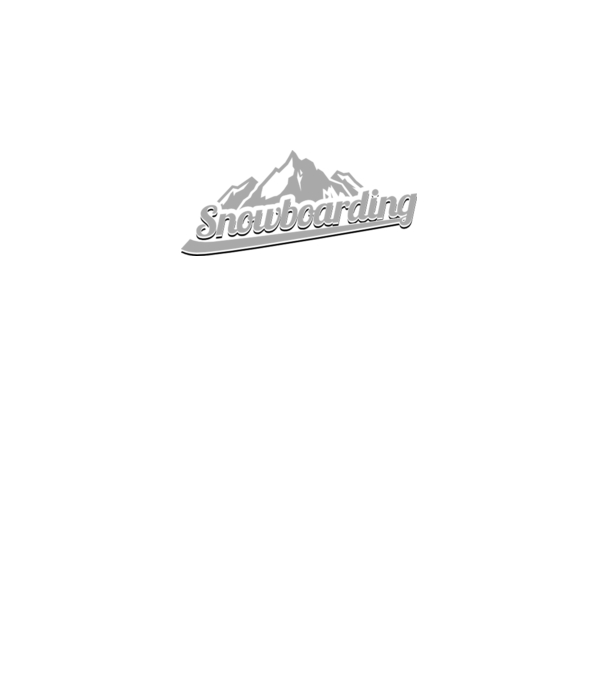 Snowboarding model gri pe tricou