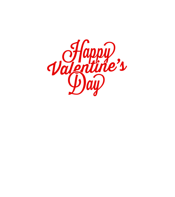 Happy Valentines day model negru pe tricou