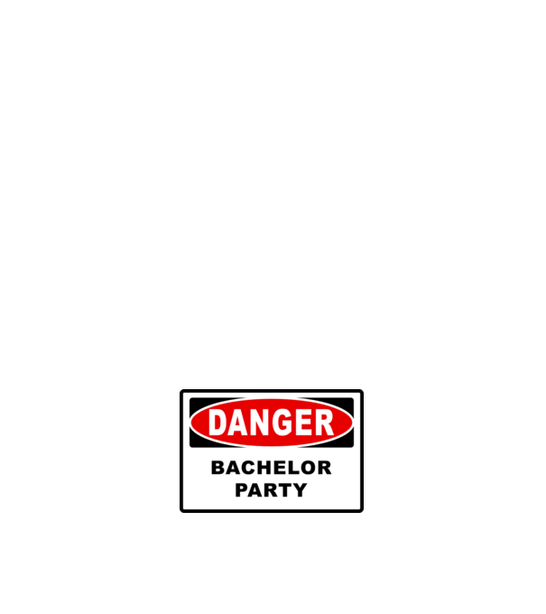 Bachelor DANGER model roz deschis pe tricou