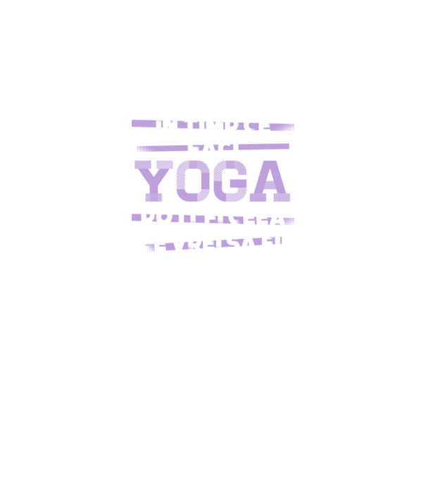în timp ce faci yoga poți fi ceea ce vrei să fii - în acel moment model negru pe tricou